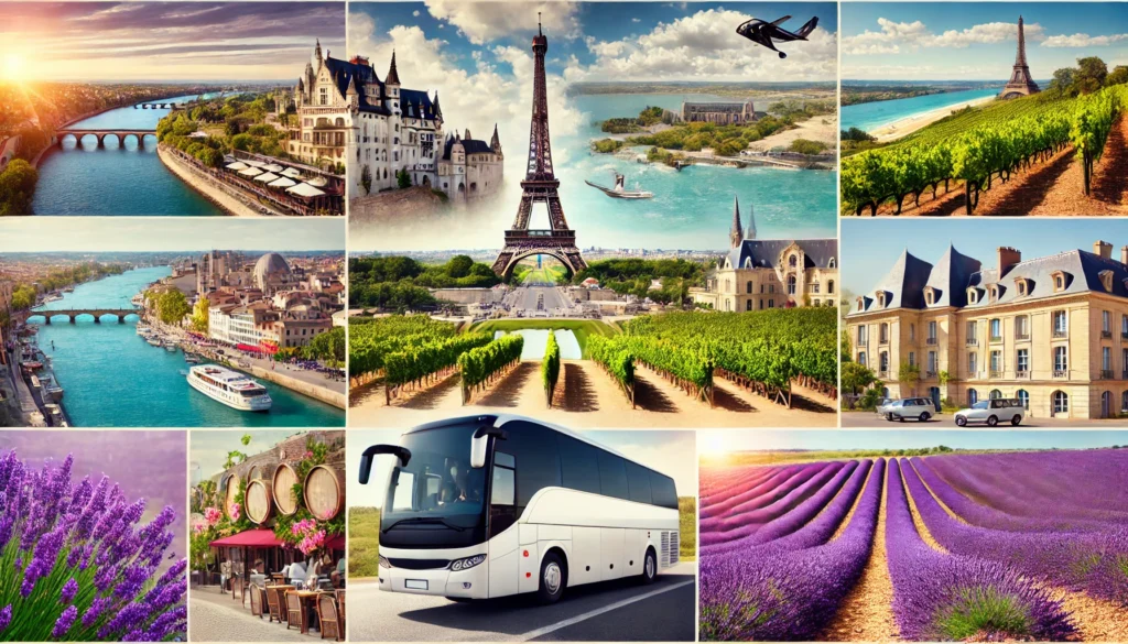 France with Convenient Coach