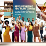 Team building event with a mobile bar